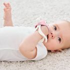 Smily Mia, gryzak, pingwin i renifer, light pink, 2 szt.