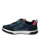 Sneakersy chłopięce, niebieskie, skórzana wkładka, American Club
