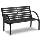 Sofotel, Luca, ławka ogrodowa z oparciem, 117,5-83-57 cm