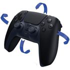 Sony, kontroler bezprzewodowy, PS5 DualSense, Midnight Black + kabel USB