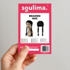 Soulima, peruka długa damska, warkocze