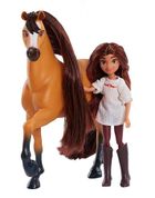 Spirit-Riding Free, Lucky i Spirit, lalka i figurka konia, zestaw, 2 szt.