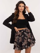 Spódnica damska, czarna, Italy Moda