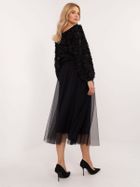 Spódnica damska, czarna, Italy Moda