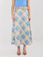 Spódnica damska, niebieska, Italy Moda