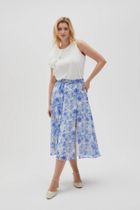 Spódnica damska, niebieska, Moodo