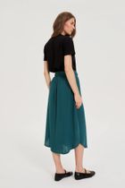 Spódnica damska, zielona, Moodo