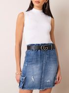 Spódnica jeansowa damska, niebieska, Factory Price