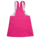 Spódnica ogrodniczka dziewczęca, różowa, Eevi