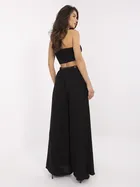 Spodnie damskie, czarne, Italy Moda