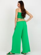 Spodnie damskie, zielone, Italy Moda