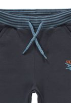 Spodnie dresowe chłopięce, granatowe, Kanz