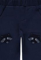 Spodnie dresowe chłopięce, granatowe, szopy, Tom Tailor