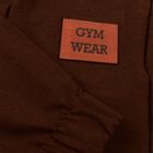 Spodnie dresowe chłopięce, ocieplane, brązowe, Tup Tup