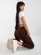 Spodnie dresowe damskie, brązowe, Mayflies