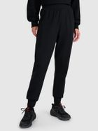 Spodnie dresowe damskie, czarne, 4F