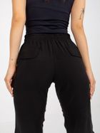 Spodnie dresowe damskie, czarne, Zuluna