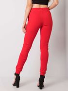 Spodnie dresowe damskie, czerwone, Relevance