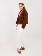 Spodnie dresowe damskie, ecru, Italy Moda