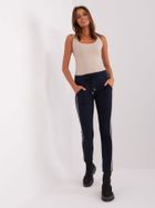 Spodnie dresowe damskie, granatowe, Relevance