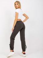 Spodnie dresowe damskie, khaki, Relevance