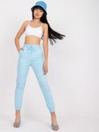 Spodnie dresowe damskie, niebieskie, Mariquita