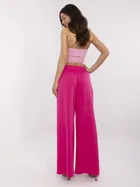 Spodnie dresowe damskie, różowe, Italy Moda
