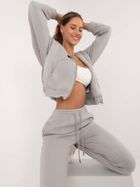 Spodnie dresowe damskie, szare, Calimera