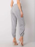 Spodnie dresowe damskie, szare, Ex Moda
