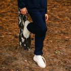 Spodnie dresowe dziecięce, granatowe, Eevi