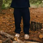 Spodnie dresowe dziecięce, granatowe, Eevi