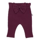 Spodnie dresowe dziewczęce, bordowe, Nicol