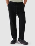 Spodnie dresowe męskie, czarne, 4F