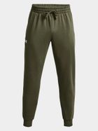 Spodnie dresowe męskie, khaki, Under Armour