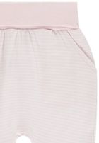 Spodnie dziewczęce, bawełna organiczna, różowe, Bellybutton