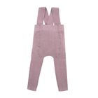 Spodnie dziewczęce na szelkach, fioletowe, Nicol