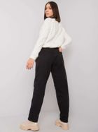 Spodnie jeansowe damskie, czarne, Moonart