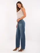 Spodnie jeansowe damskie, granatowe, Sublevel