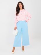 Spodnie jeansowe damskie, niebieskie, Italy Moda