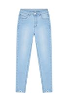 Spodnie jeansowe damskie, niebieskie, Moodo