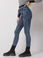 Spodnie jeansowe damskie, niebieskie, Only One Day Jack Berry