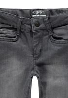 Spodnie jeansowe dziewczęce, slim fit, ciemnoszare, Esprit