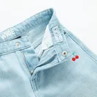 Spodnie jeansowe z regulacją o kroju wide Cool Club