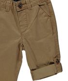 Spodnie materiałowe chłopięce, brązowe, Tom Tailor