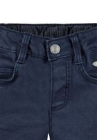 Spodnie materiałowe chłopięce, granatowe, Kanz