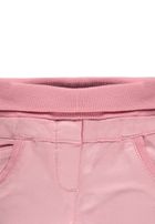 Spodnie materiałowe dziewczęce, różowe, Kanz