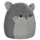 Squishmallows, Fuzzamallows, Miper, Chinchilla, szara szynszyla, maskotka, 30 cm
