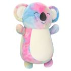 Squishmallows, Large Plush, Hugmees, Katya, Rainbow Tie-Dye Koala, maskotka, 35 cm