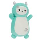 Squishmallows, Large Plush, Hugmees, Teal Yeti with Snowflake, yeti, maskotka, 35 cm