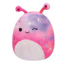 Squishmallows, Little Plush, Loraly Pink and Purple Alien, różowy ufoludek, maskotka, 19 cm